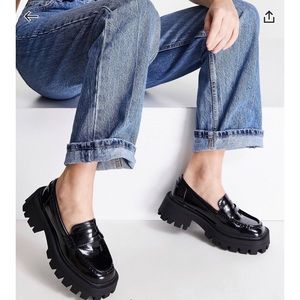 Platform loafers